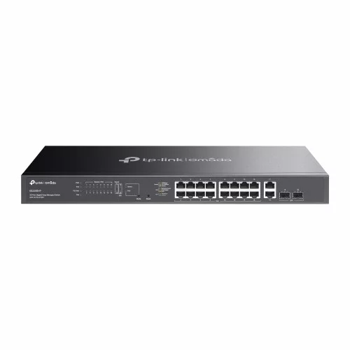 TP-Link - ES220GMP (Omada 20-Port Gigabit Easy Managed Switch with 16-Port PoE+)