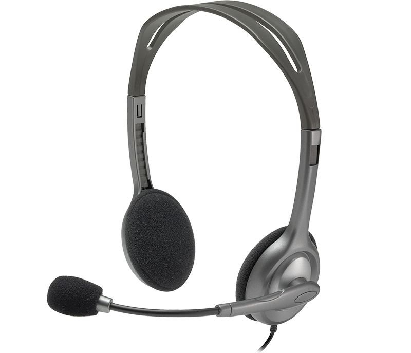 LOGITECH Corded Stereo Headset H110