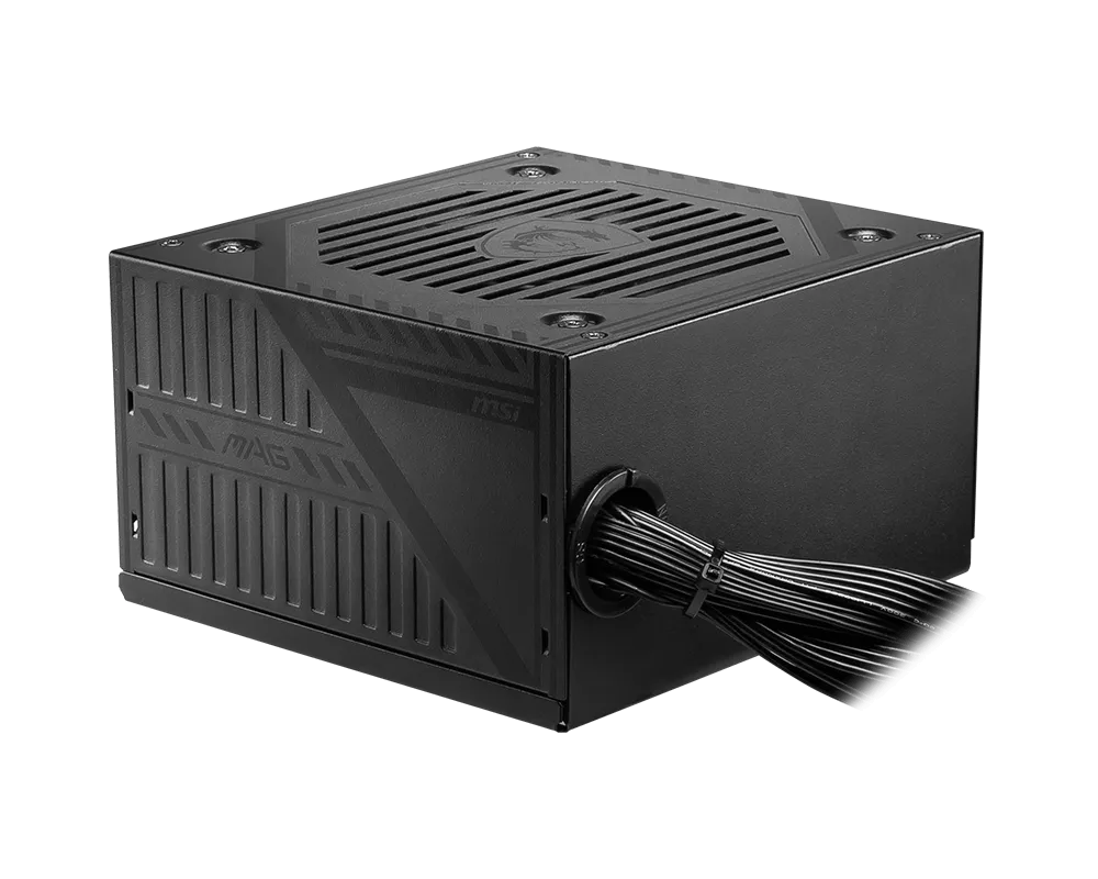 PSU MSI   MAG A600DN , 600W ,80 PLUS Standard (up to 80%) ,Active PFC,OCP,OVP,OPP,SCP ,