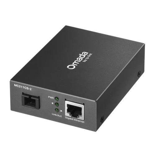 TP-Link - MC211CS-2 Omada Gigabit WDM Media Converter- 2 км