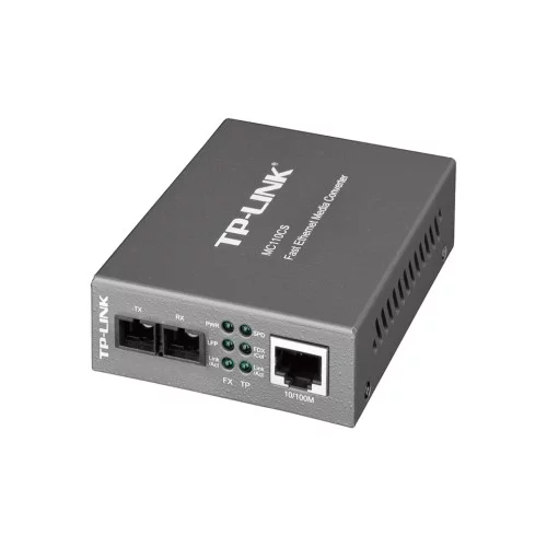 TP-Link - MC110CS 10/100Mbps Single-Mode Media Converter