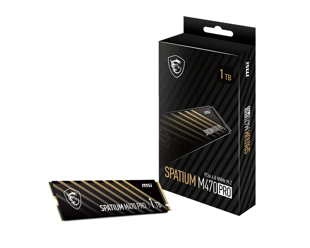 MSI SSD SPATIUM M470 Pro 2TB  ,R:6000/  W:5000 ,PCIe Gen4 x4, NVMe 1.4